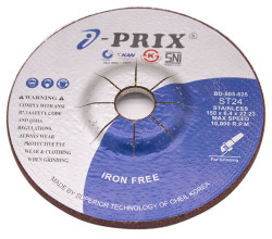 ĐÁ MÀI INOX IPRIX ST24 150 X 6.4 X 22.23MM